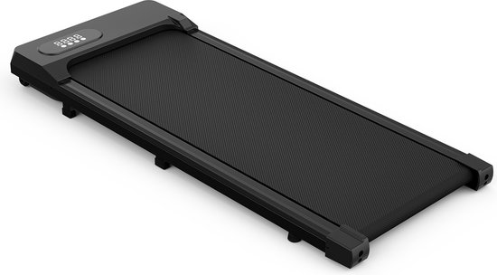 Draagbare loopband - Elektrische loopband - Wandelpad 1-8 km/u,2.5HP - Met afstandsbediening en LCD-scherm - Zwart