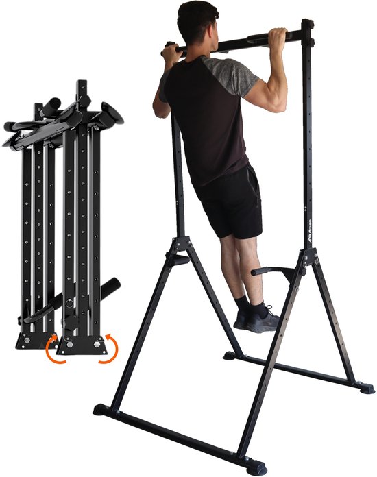 Pull up station opvouwbaar - Power tower - Pull up rack - Pull up bar - FPT115