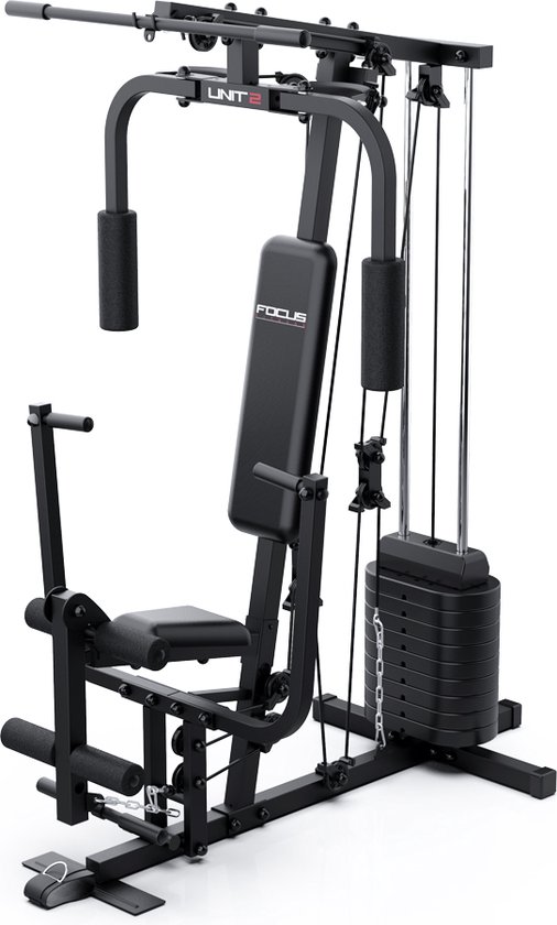 Focus Fitness - Home Gym - Krachtstation - Unit 2 - Zwart