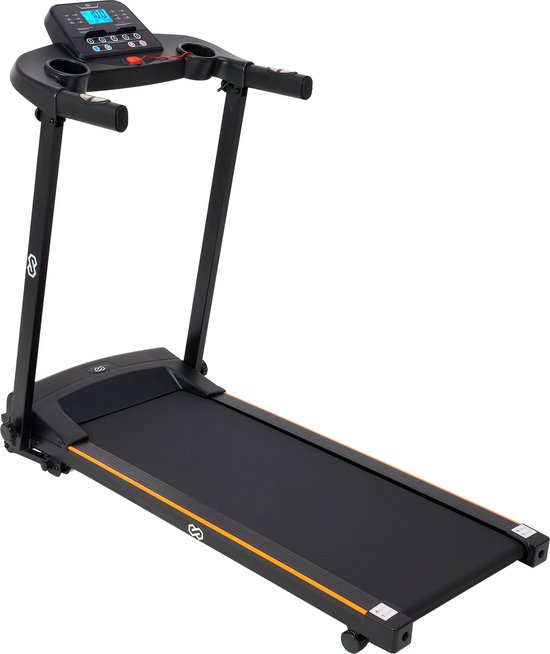 Infinity Goods Loopband - Inklapbaar - Wandelband - 12 Programma’s - Incl. Tablethouder - Hellingsfunctie - t/m 12 km/u