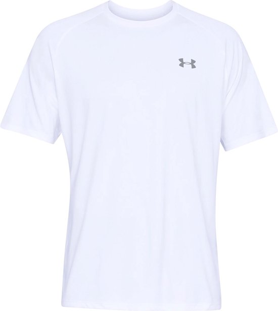 Under Armour UA Tech 2.0 Short Sleeve Tee Heren Sportshirt - Wit